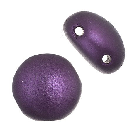 Candy Beads - 8mm - Purple Pearl Pastel (Strand 22)