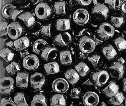 Mini Crow Beads - 6mm - Gunmetal (500pcs)