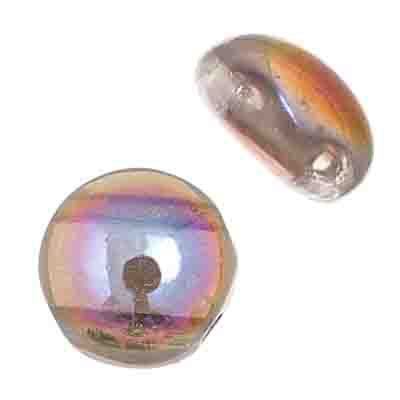 Candy Beads - 12mm - Crystal Sliperit (Strand)