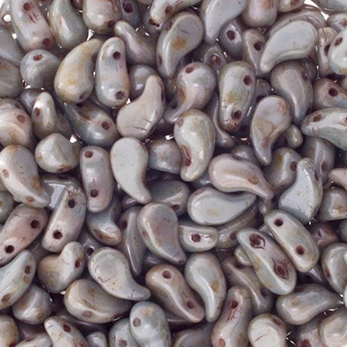 Zoliduo - Alabaster Lazura Blue Luster - LEFT