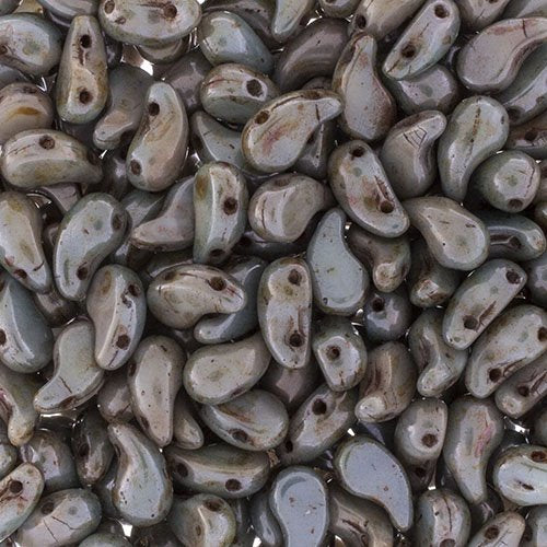 Zoliduo - Alabaster Lazura Blue Luster - RIGHT