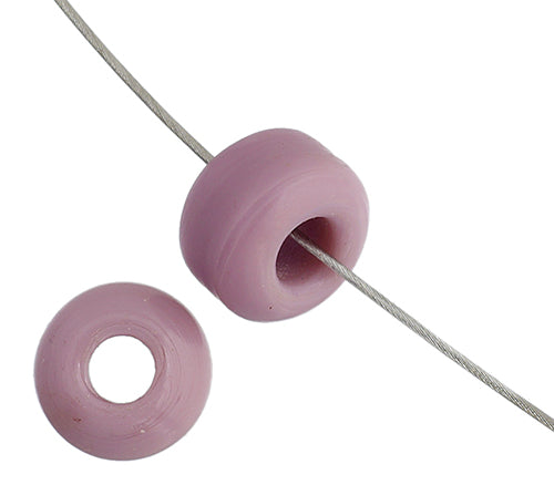 Crow Beads - 10mm - Opaque Purple (Strand Apx 149pcs)