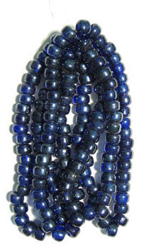 Crow Beads - 10mm - Transparent Luster Blue (Strand Apx 149pcs)