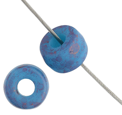 Mini Crow Beads - 6mm - Purple Marble (500pcs)