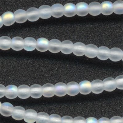Glass Beads Round - 3mm - Alexandrite Matte AB (strand)