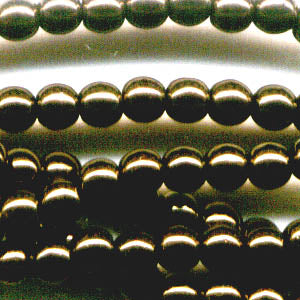 Glass Beads Round - 4mm - Bronze (Strand 43)