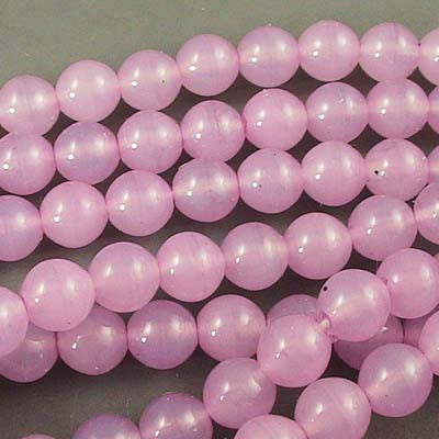 Glass Beads Round - 6mm - Wild Orchid  (strand 30)