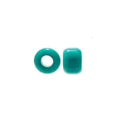 Crow Beads - 9mm - Turquoise (500pcs)