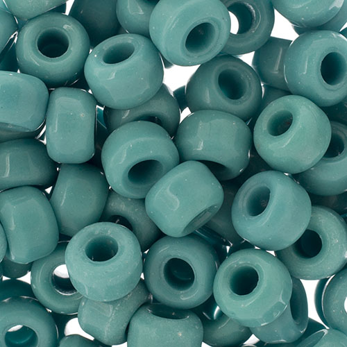 Crow Beads - 9mm - Turquoise (500pcs)