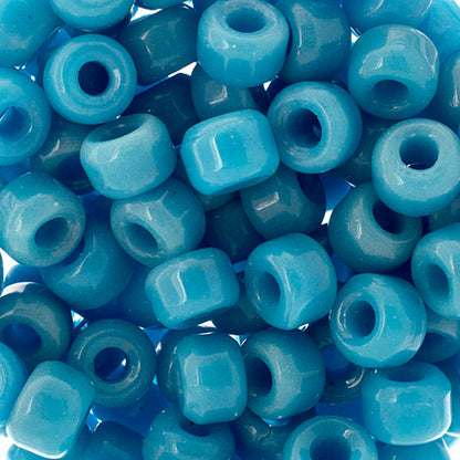 Crow Beads - 9mm - Light Blue (500pcs)