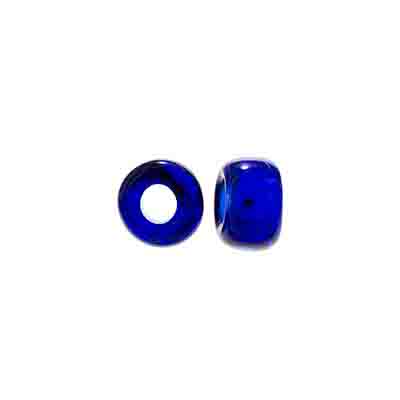 Crow Beads - 9mm - Cobalt Blue (500pcs)