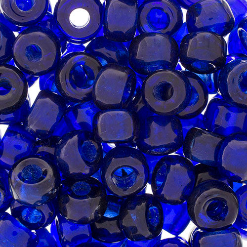 Crow Beads - 9mm - Cobalt Blue (500pcs)