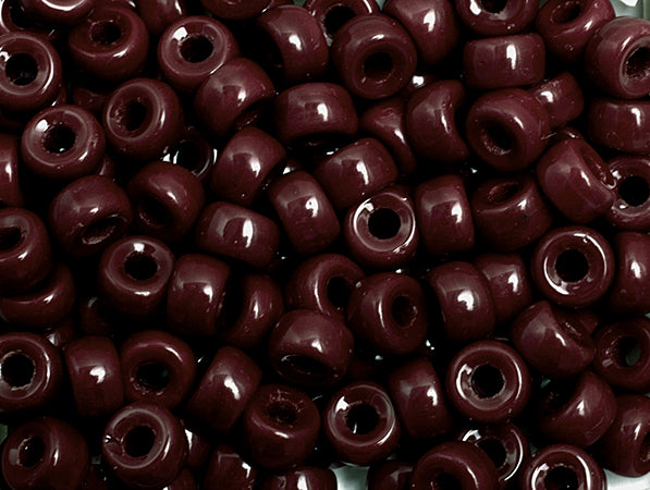 Mini Crow Beads - 6mm - Opaque Wine (500pcs)