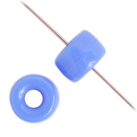 Crow Beads - 9mm - Periwinkle Blue (100pcs)