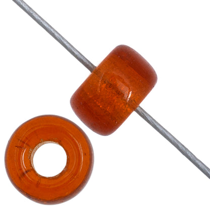 Mini Crow Beads - 6mm - Transparent Brown (500pcs)