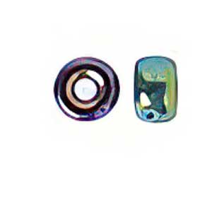 Mini Crow Beads - 6mm - Opaque Purple AB (500pcs)