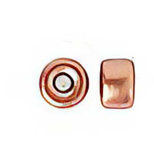 Mini Crow Beads - 6mm - Metallic Light Copper (500pcs)