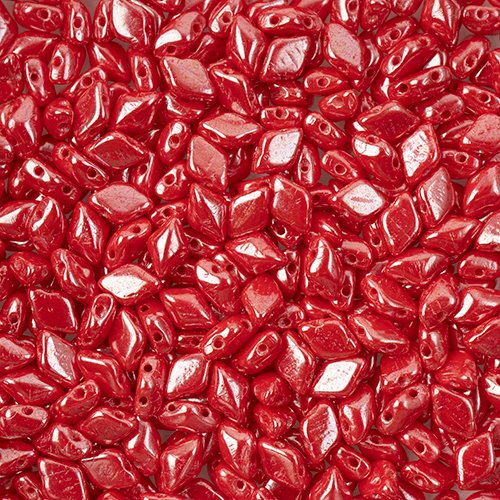 GemDuo - Opaque Coral Red White Luster (50g)