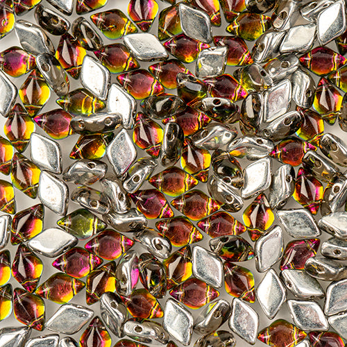 GemDuo - Light Smoke Topaz Backlit Flourite (13g)