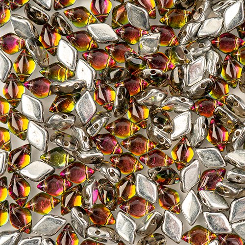 GemDuo - Light Smoke Topaz Backlit Flourite (50g)