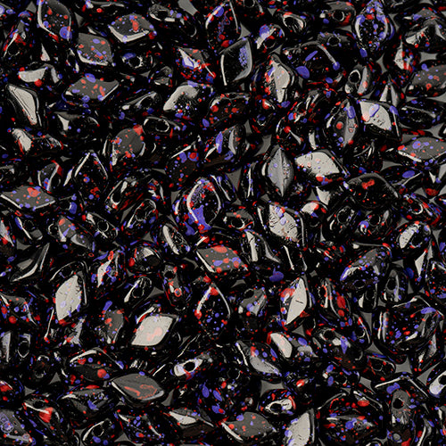 GemDuo - Jet Confetti Splash Violet Red (13g)