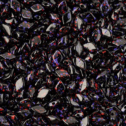 GemDuo - Jet Confetti Splash Violet Red (50g)