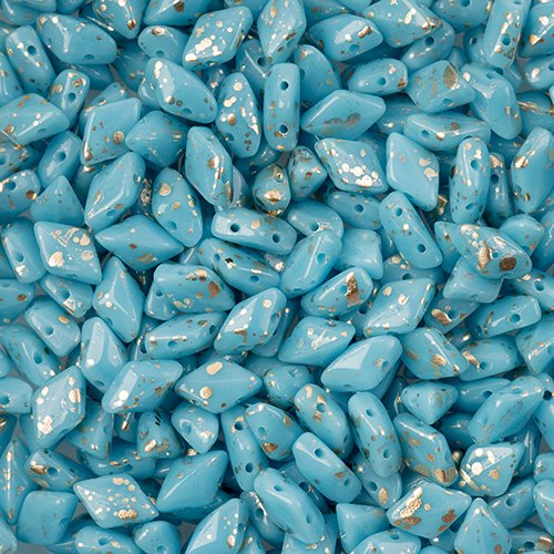 GemDuo - Turquoise Blue Gold Splash (50g)