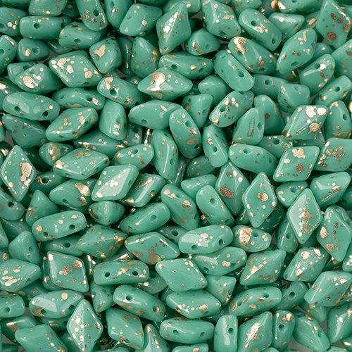 GemDuo - Turquoise Green Gold Splash (50g)