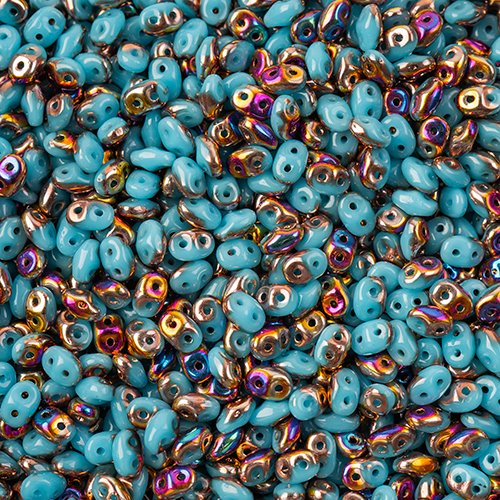 Superduos - Turquoise Blue Sliperit