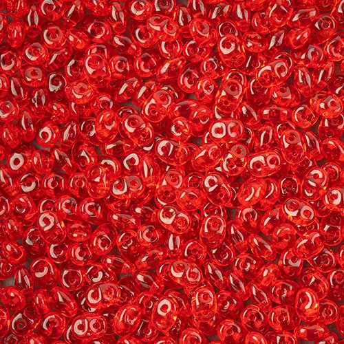 SuperDuo Bead 22g - Ruby