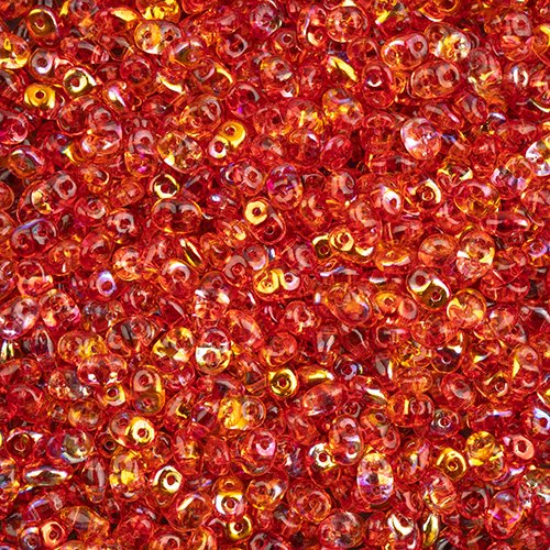 Superduos - Crystal Summer Rainbow Orange