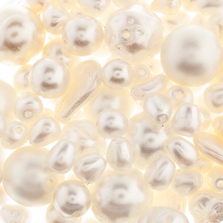 Bead Mix -  Czech Glass Pearl Mix - Iceland (50 g)