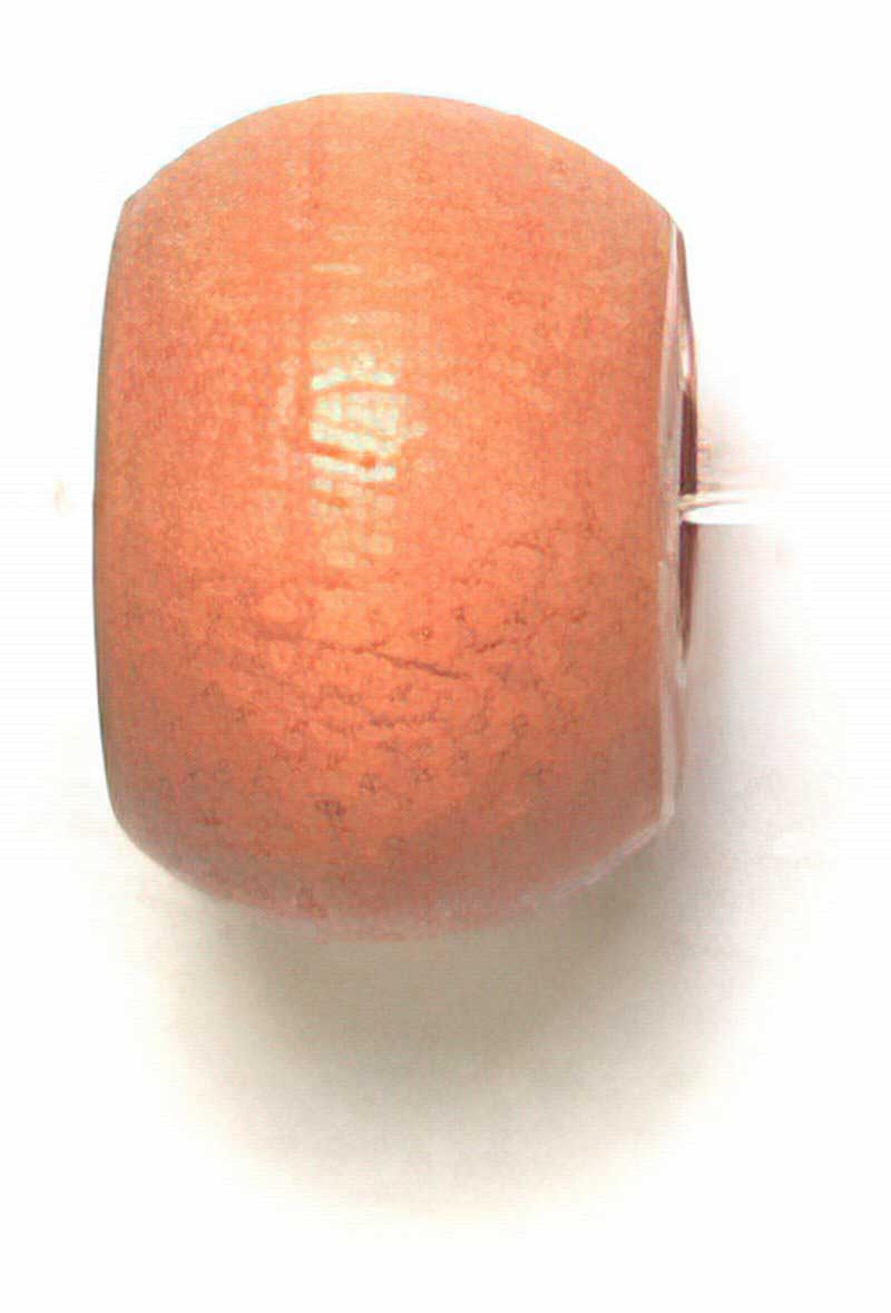 Euro Wood - 9x6mm Crow Beads - Light Brown (500pcs)