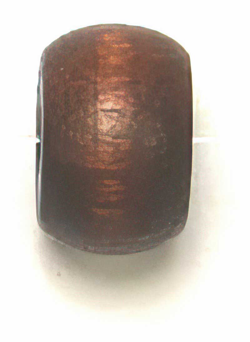 Euro Wood - 9x6mm Crow Beads - Mahogany (500pcs)