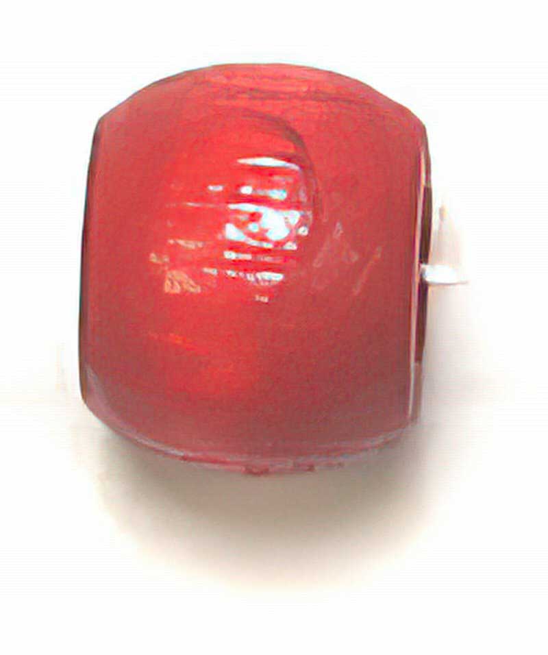 Euro Wood - 6x4.5mm Crow Beads - Red (1000pcs)