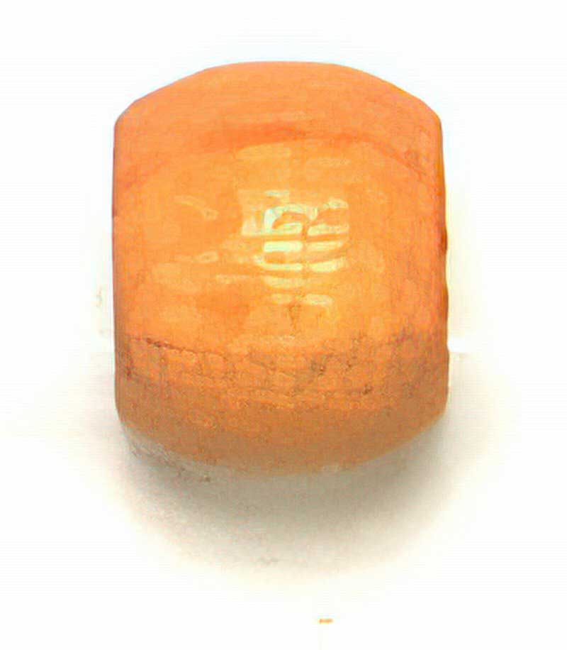 Euro Wood - 6x4.5mm Crow Beads - Yellow (1000pcs)