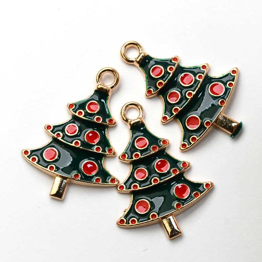 S&P Holiday  Charm  Christmas Tree 8pcs