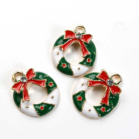 S&P Holiday  Charm Wreath 6pcs