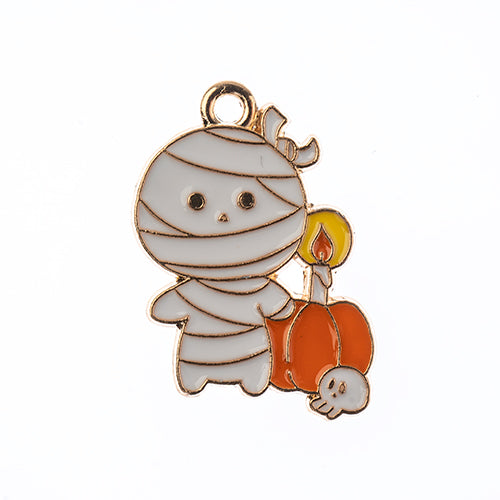 S&P Charm Mummy/Pumpkin 6pc