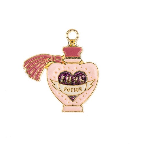 S&P Charm   Perfume Bottle Pink 4pcs