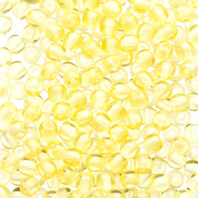Glass Beads - 3mm - Round - Jonquil (120)