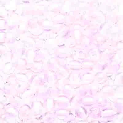 Glass Beads - 3mm - Round - Transparent Light Rose (120)