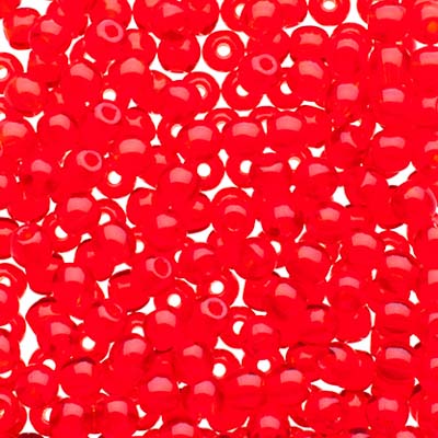 Glass Beads - 3mm - Round - Light Siam (120)