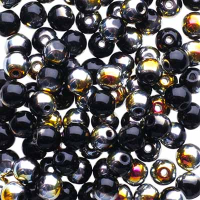 Glass Beads - 4mm - Round - Marea (100)