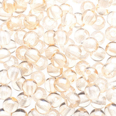 Glass Beads - 4mm - Round - Crystal Honey (100)