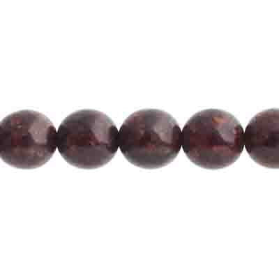 Glass Beads - 8mm Round - Ivory Travertine (22pc strand)