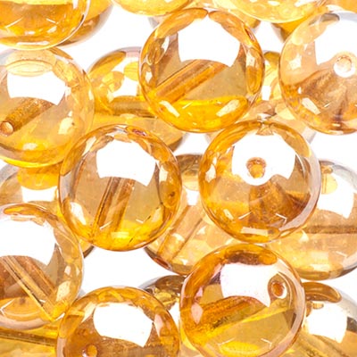 Glass Beads - 10mm - Round - Crystal Celsian (25)