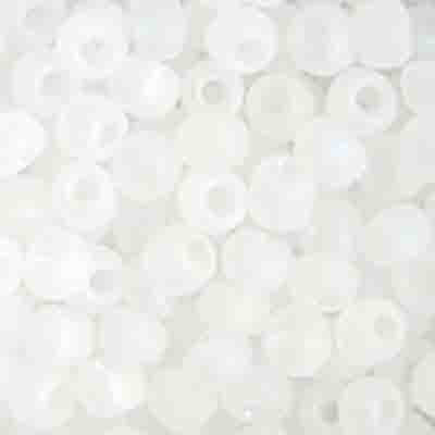 Czech Seed Beads - 2/0 - Transparent Crystal AB Matte 22g