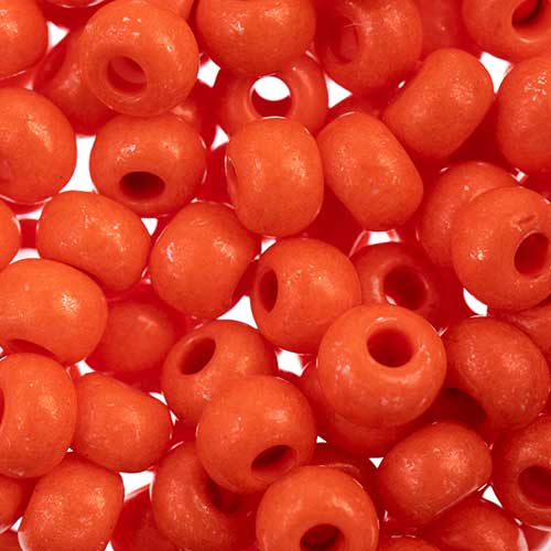 Czech Seed Beads - 2/0 - Terra Intensive Orange 22g