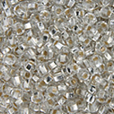 Czech Seed Beads - 6/0 - Silver Lined Crystal (22g)